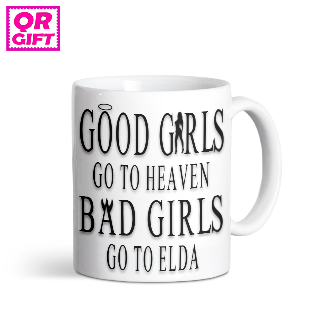 Taza "Bad Girls go to Elda"