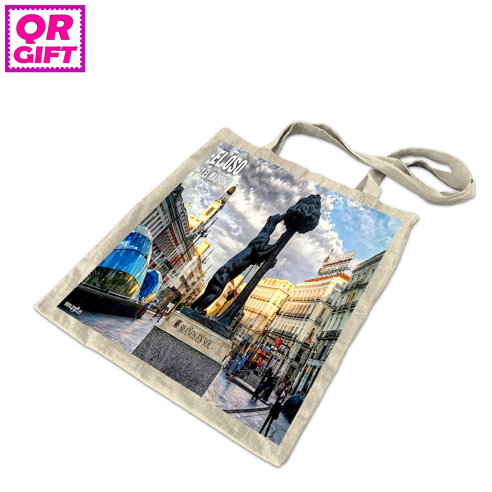 Bolsa de Tela -  Oso y el Madroño de Madrid