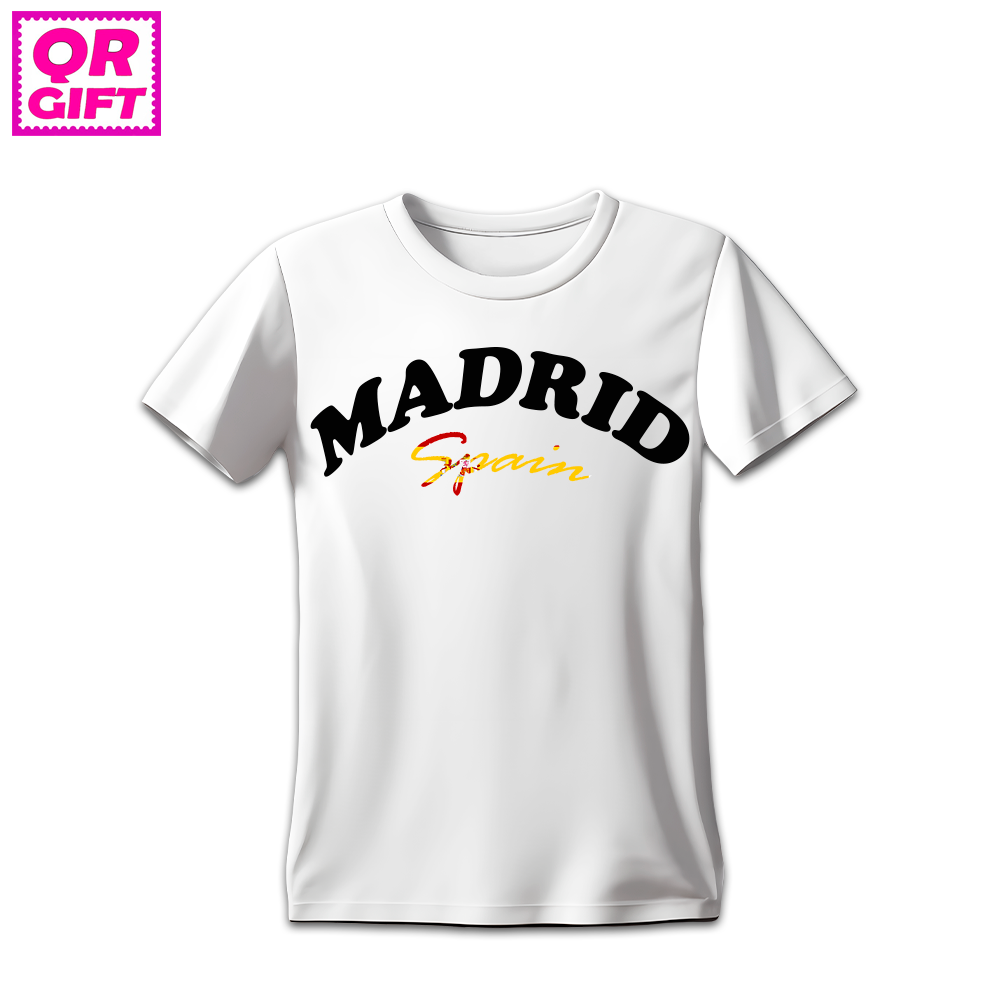 Coleccion de camisetas "Madrid-Spain"