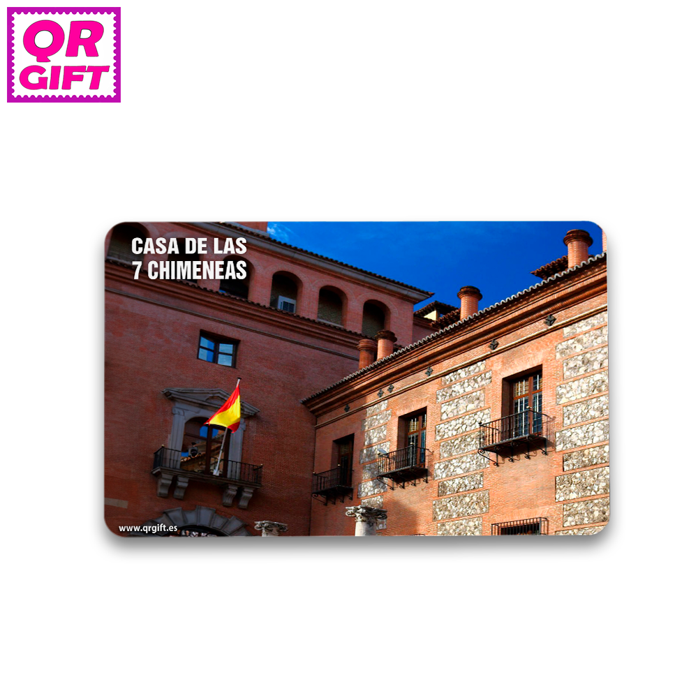 Pegatina - Casa de las 7 chimeneas