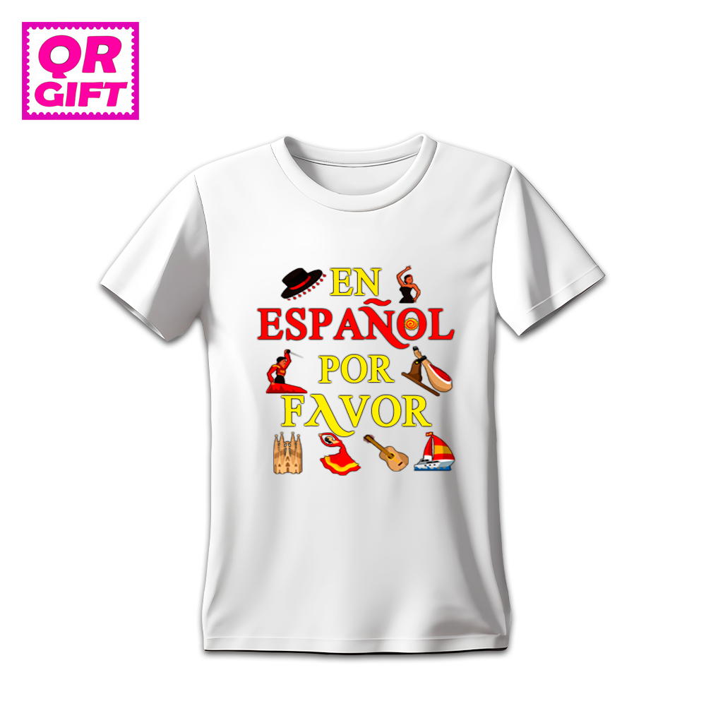 Coleccion de camisetas "En español porfavor"