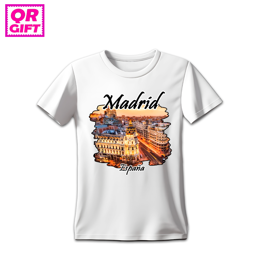 Coleccion de camisetas "Madrid"