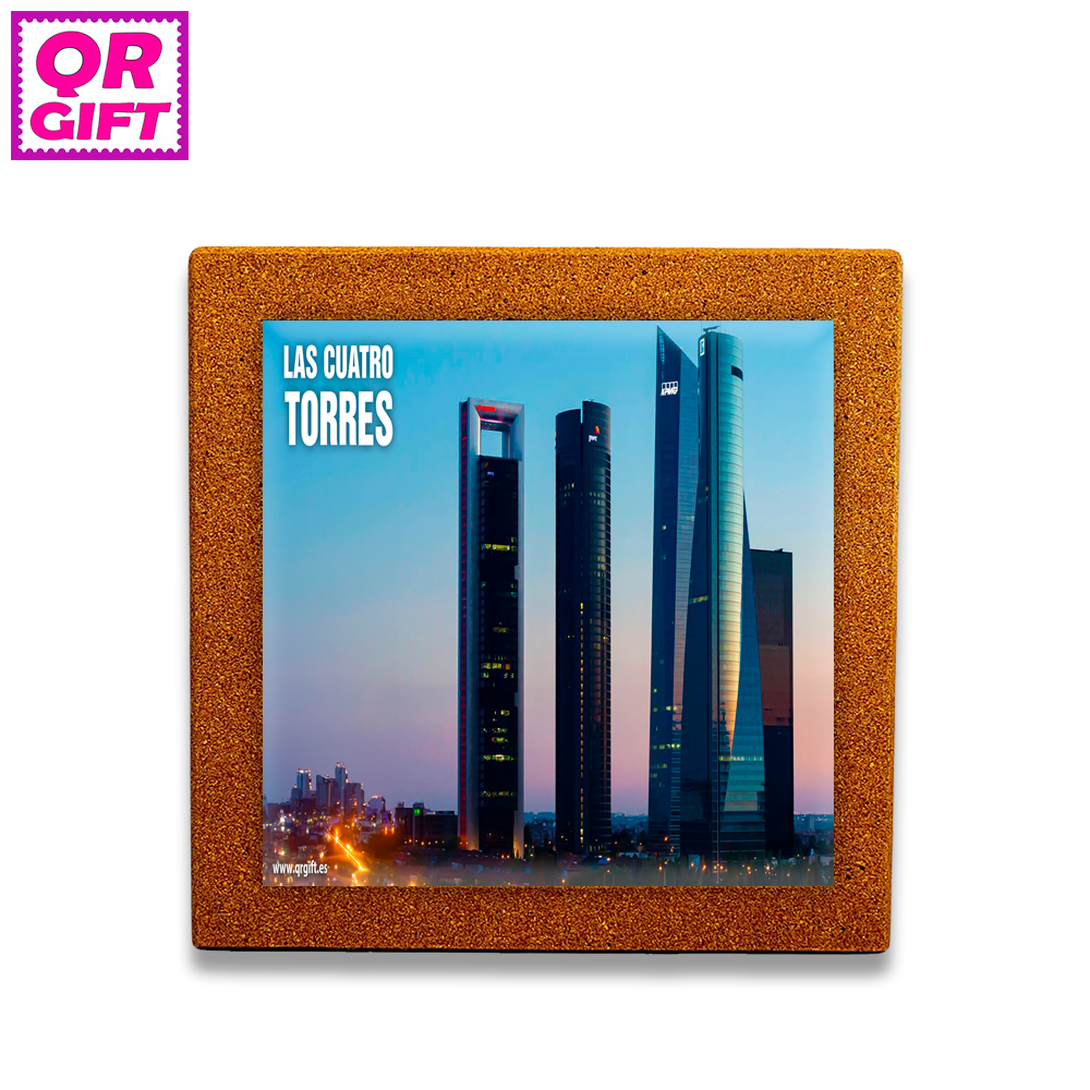 Baldosa - Las Cuatro Torres de Madrid