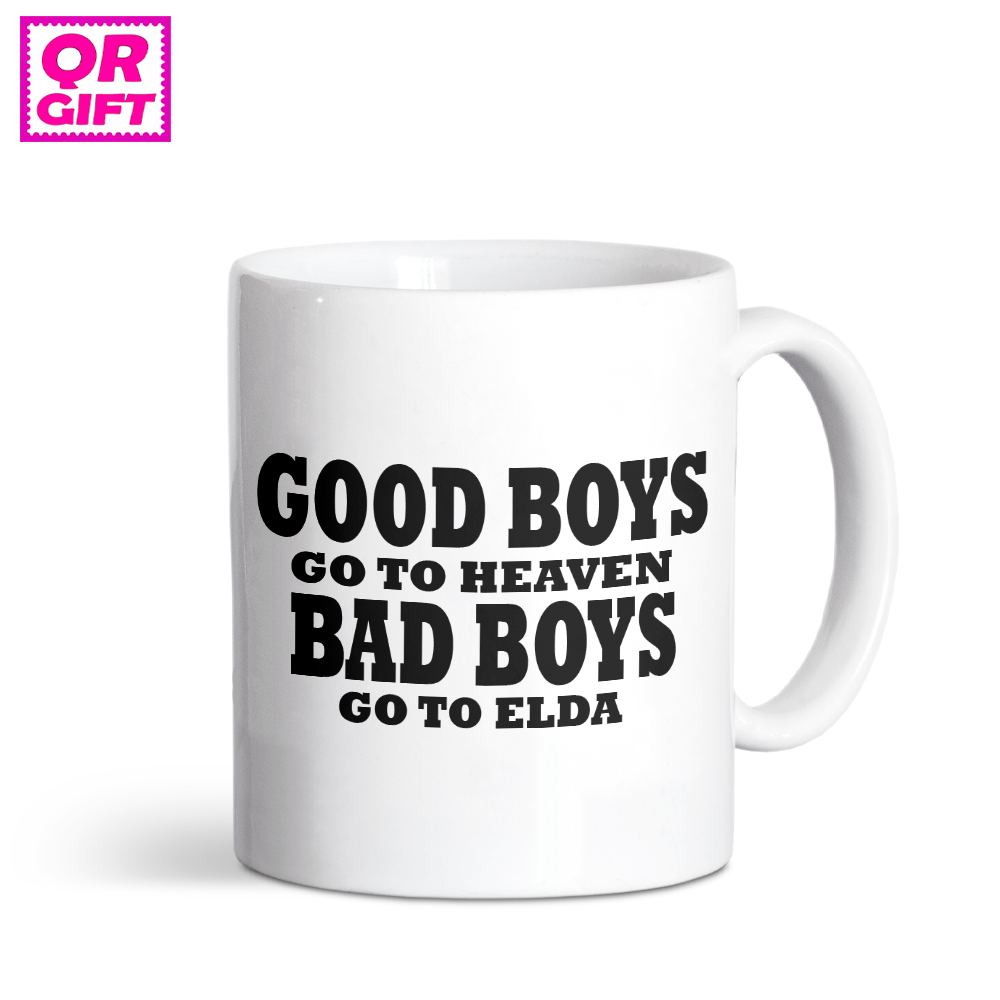 Taza "Bad boys go to Elda"