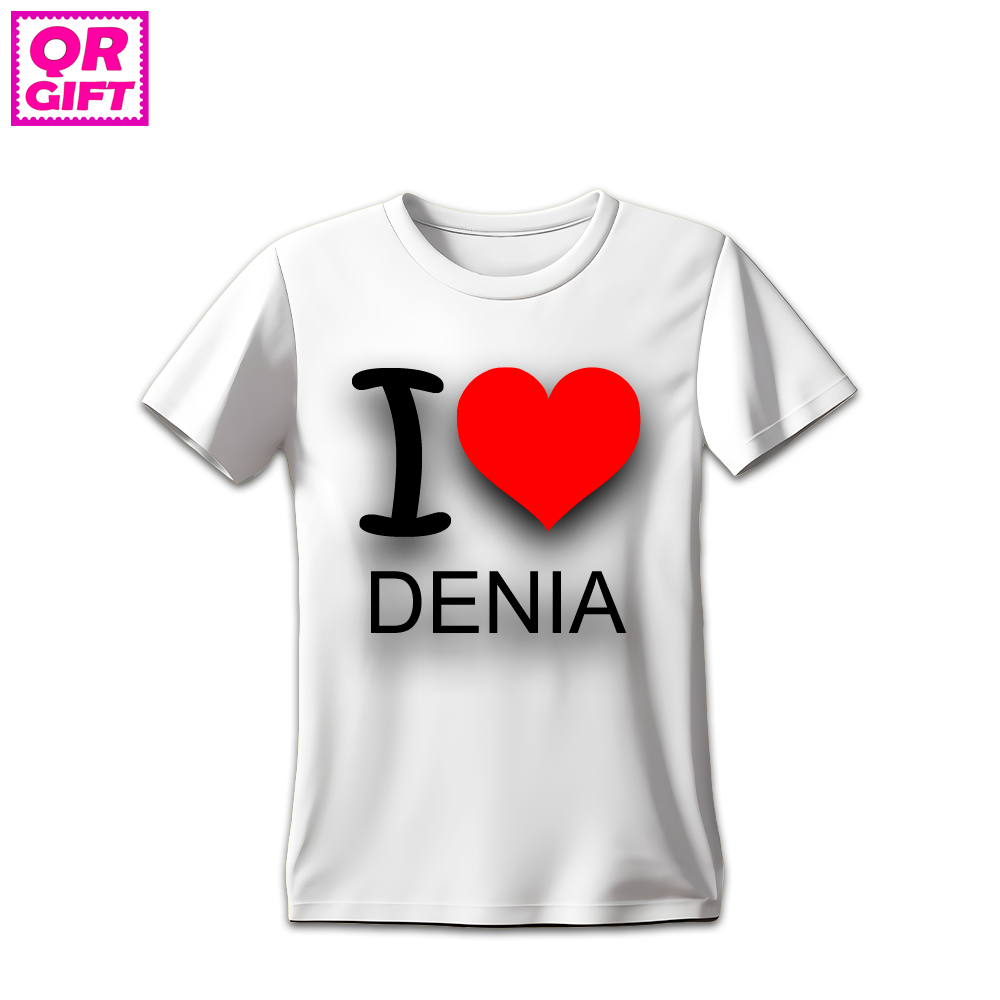 Colección de camisetas "I Love Denia"