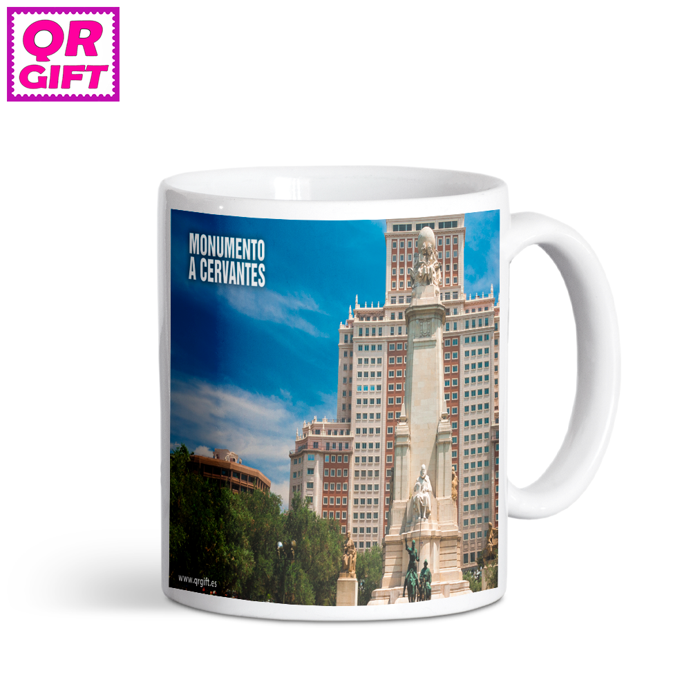 Taza-Monumento Cervantes