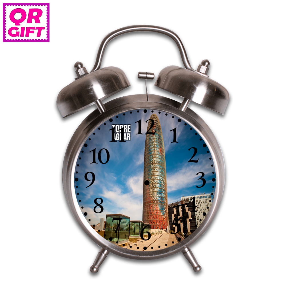 Reloj Despertador - Torre Agbar de Barcelona