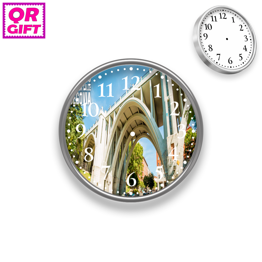 Reloj de Pared - Viaducto Calle Segovia