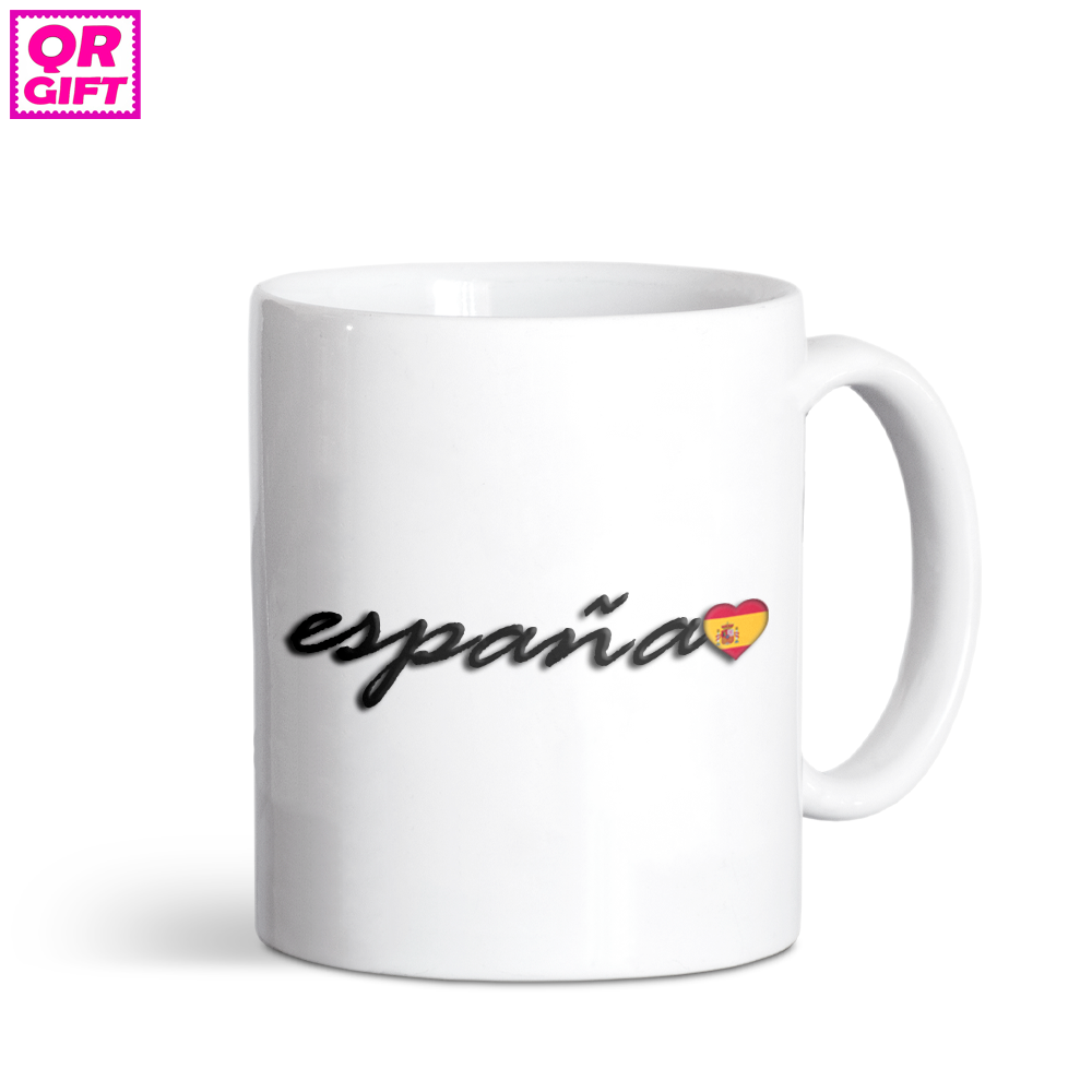 Taza "españa con corazon"