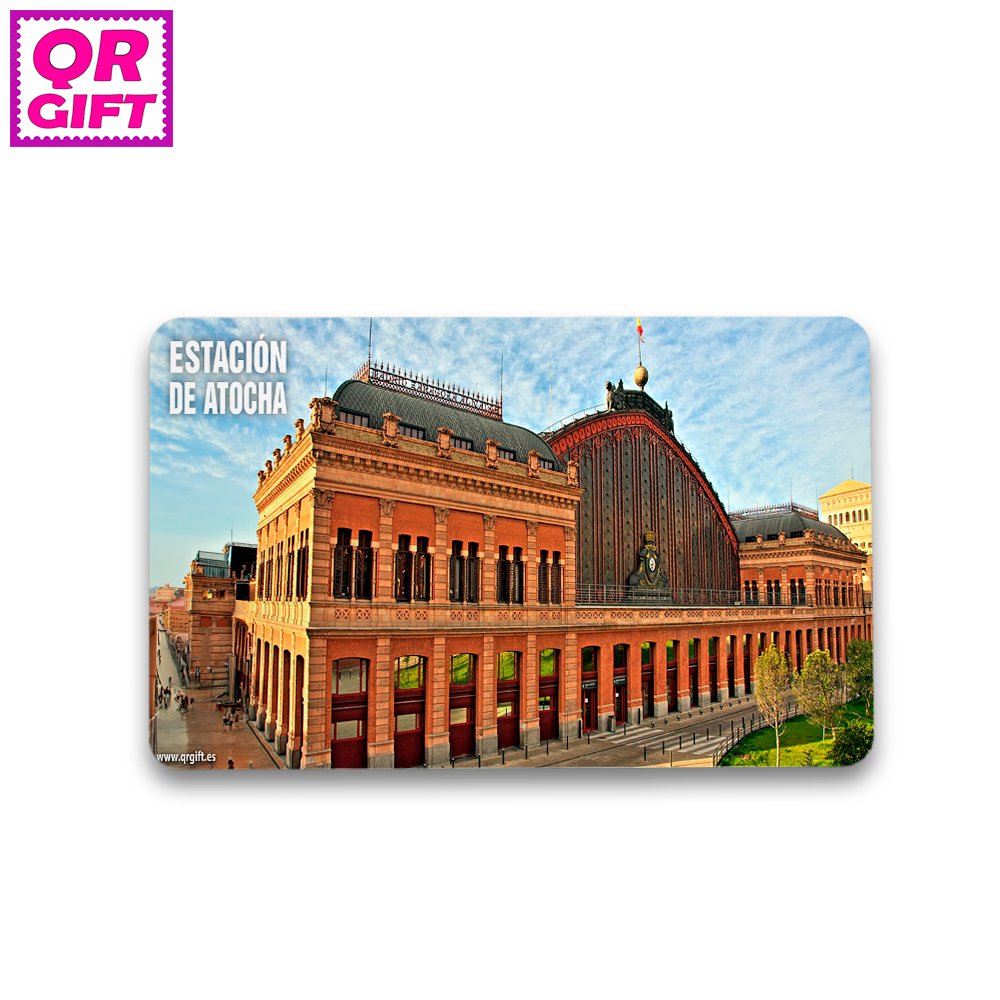 Imán Cuadrado - Estación de Atocha