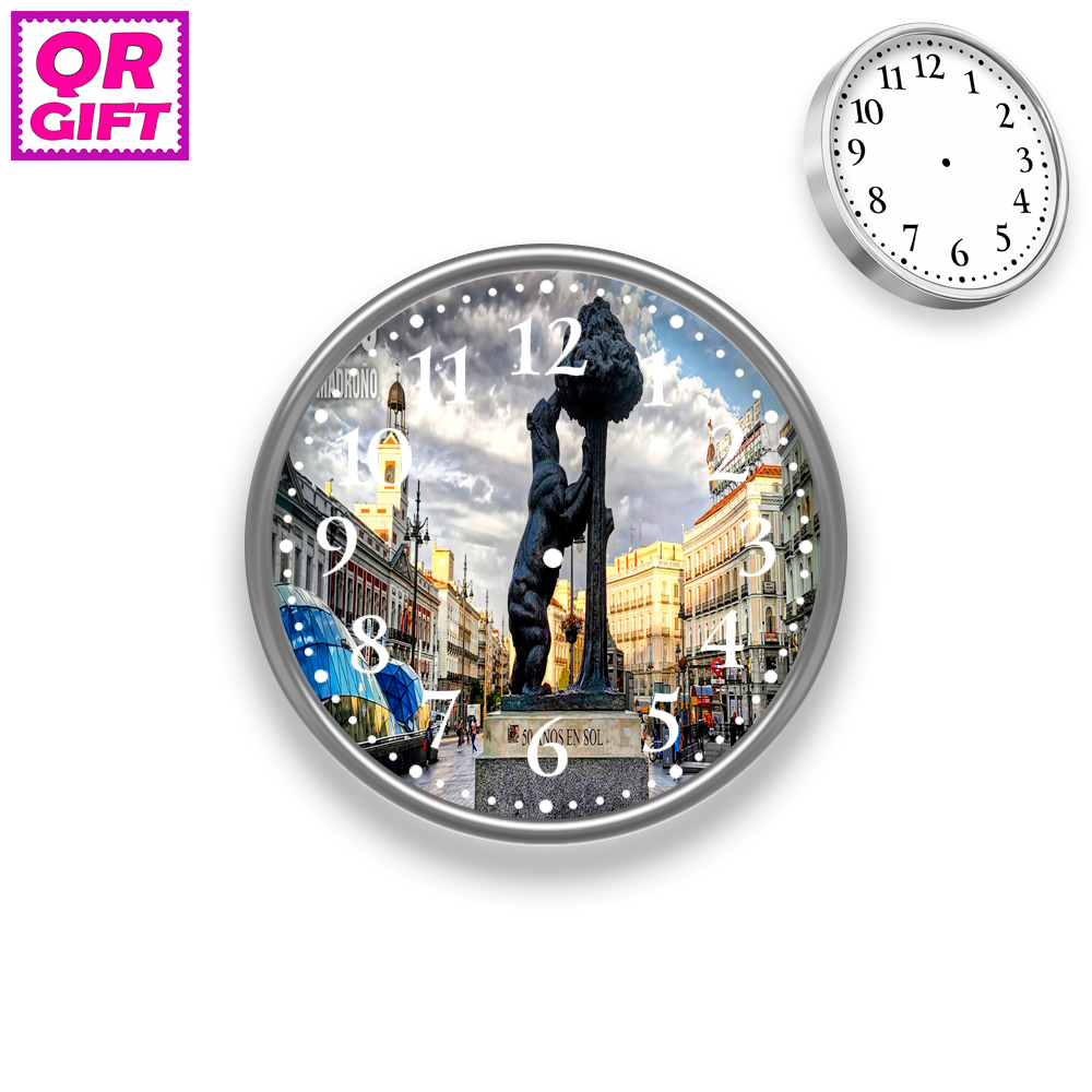 Reloj de Pared - Oso y el Madroño de Madrid