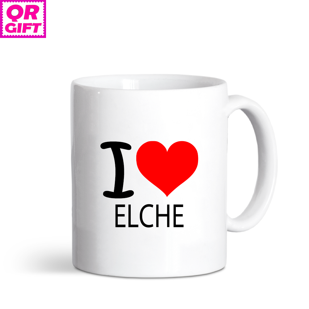 Taza "I Love Elche"