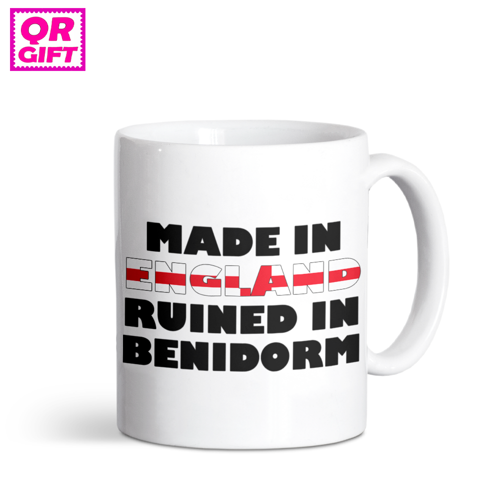 Taza "Ruined in Benidorm"