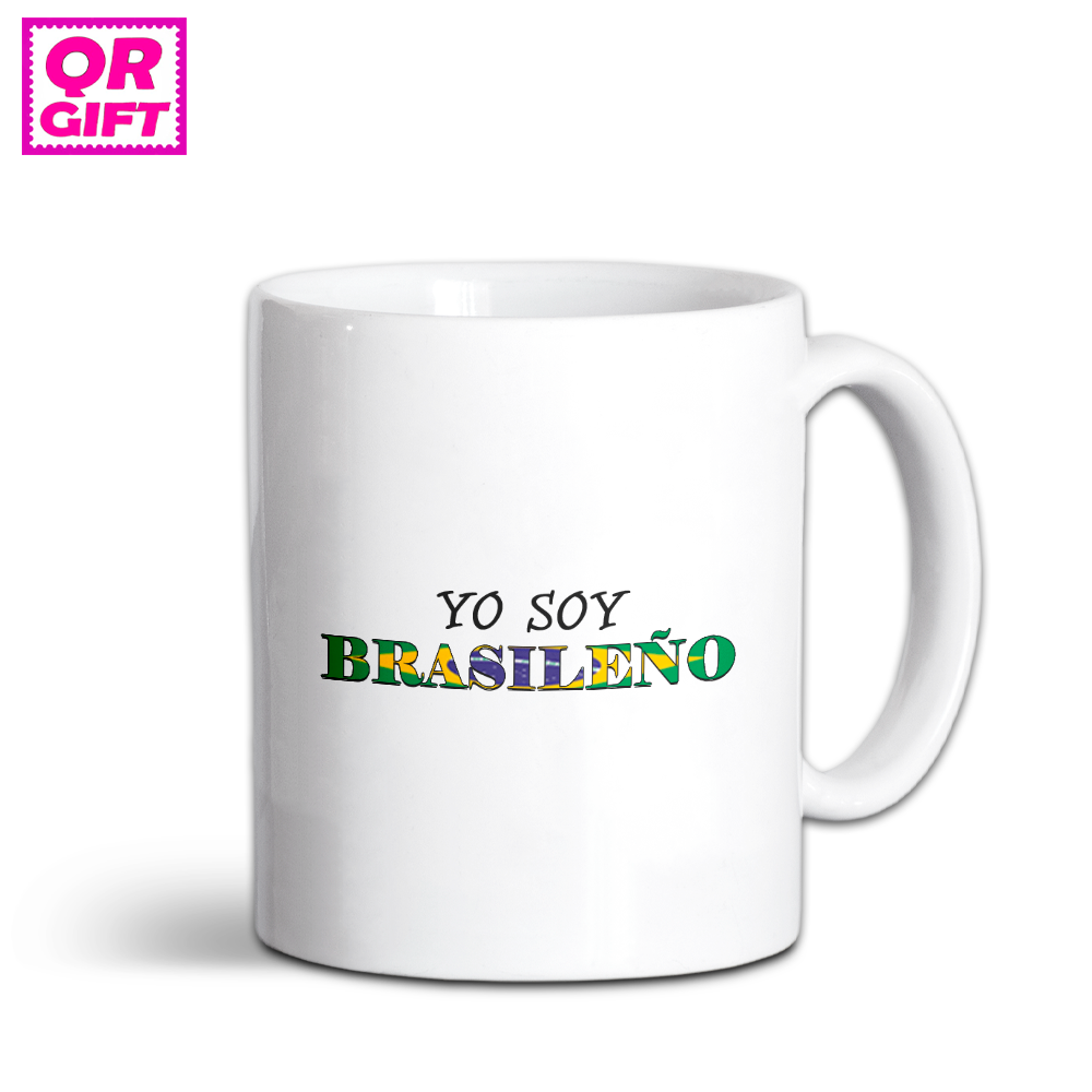 Taza "Yo Soy Brasileño"