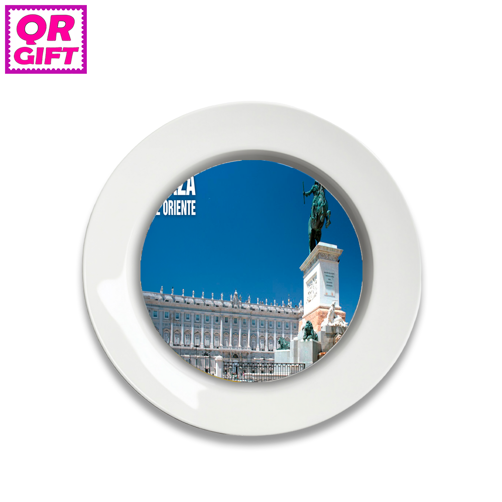 Plato - Plaza de Oriente de Madrid