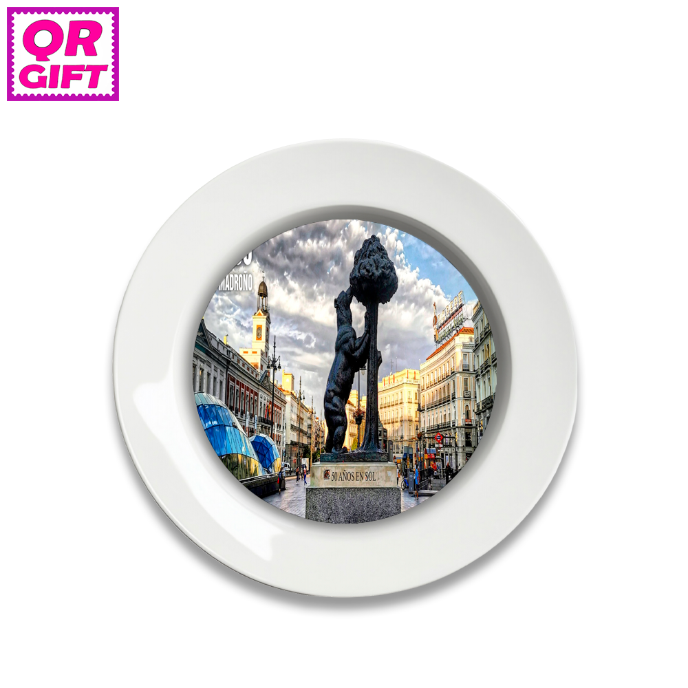 Plato - Oso y el Madroño de Madrid