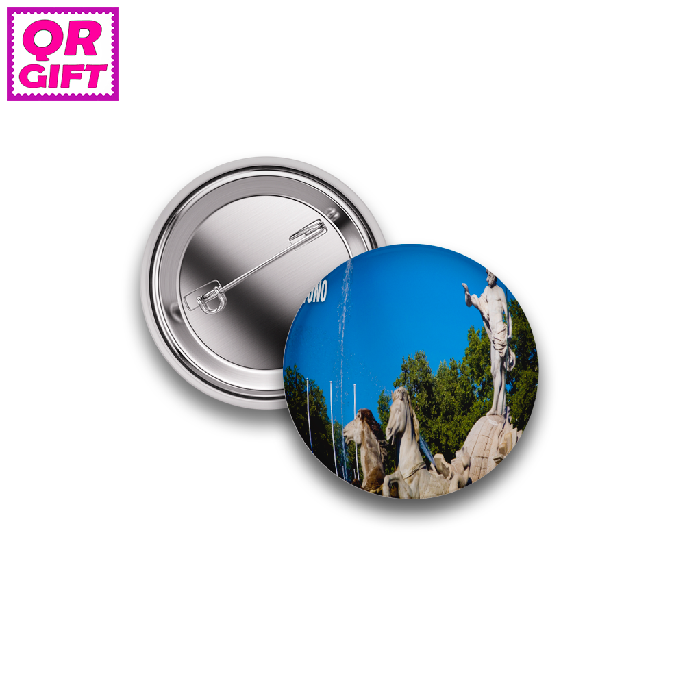 Pin - Fuente de Neptuno de Madrid