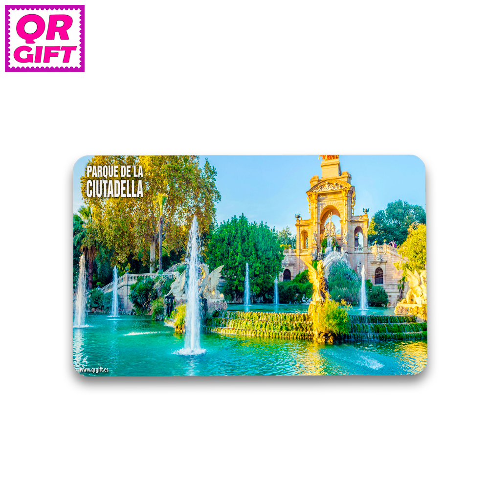 Pegatina - Parque de la Ciudadela