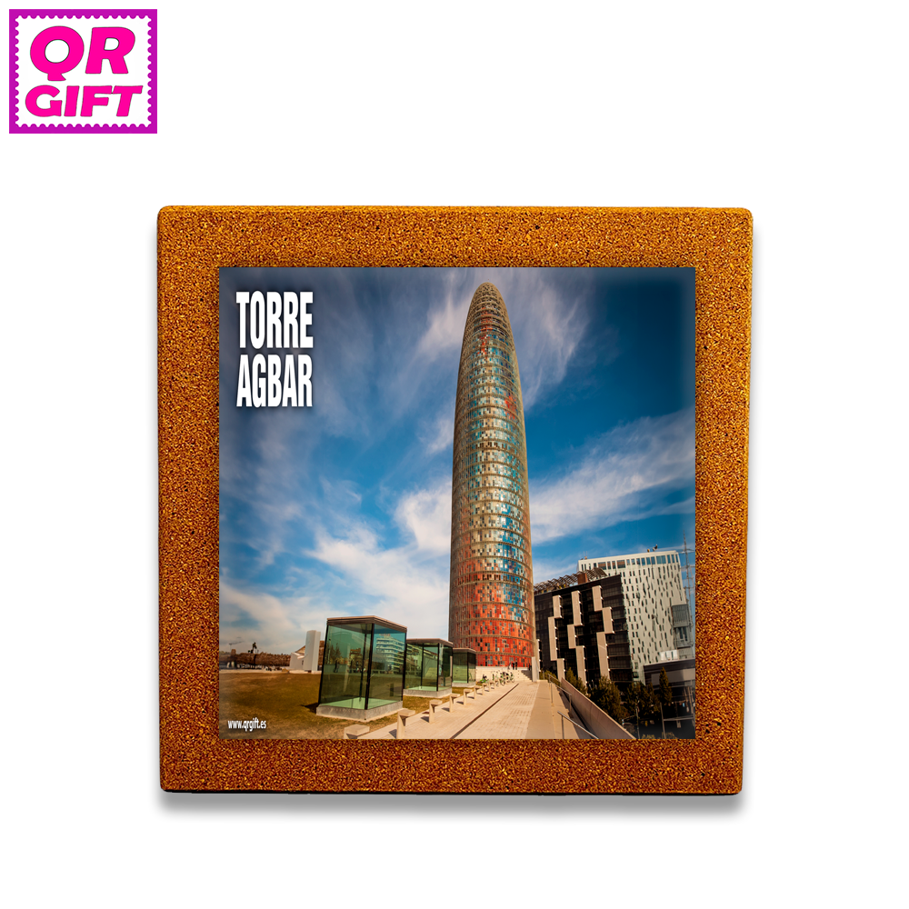 Baldosa - Torre Agbar de Barcelona