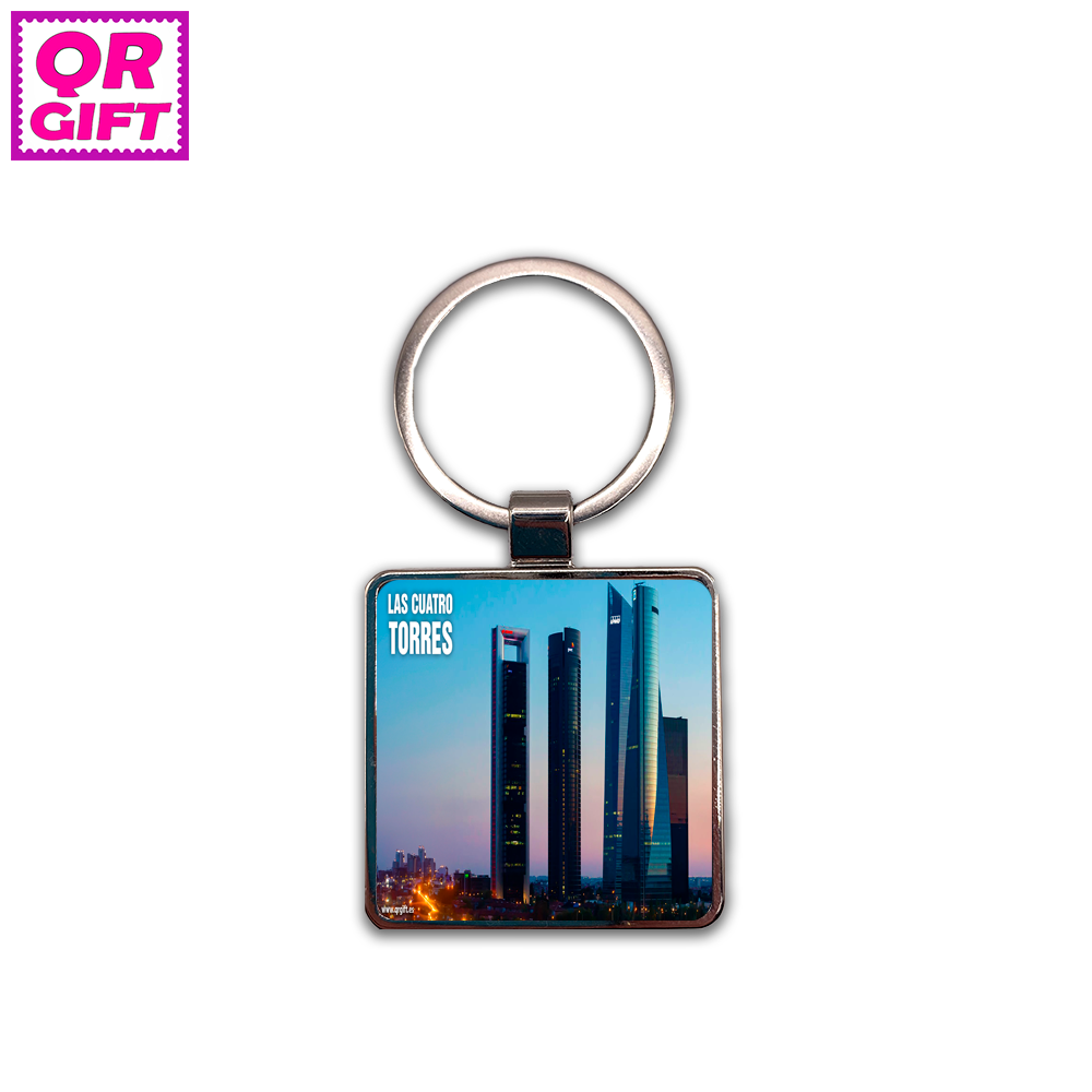 Llavero - Las Cuatro Torres de Madrid