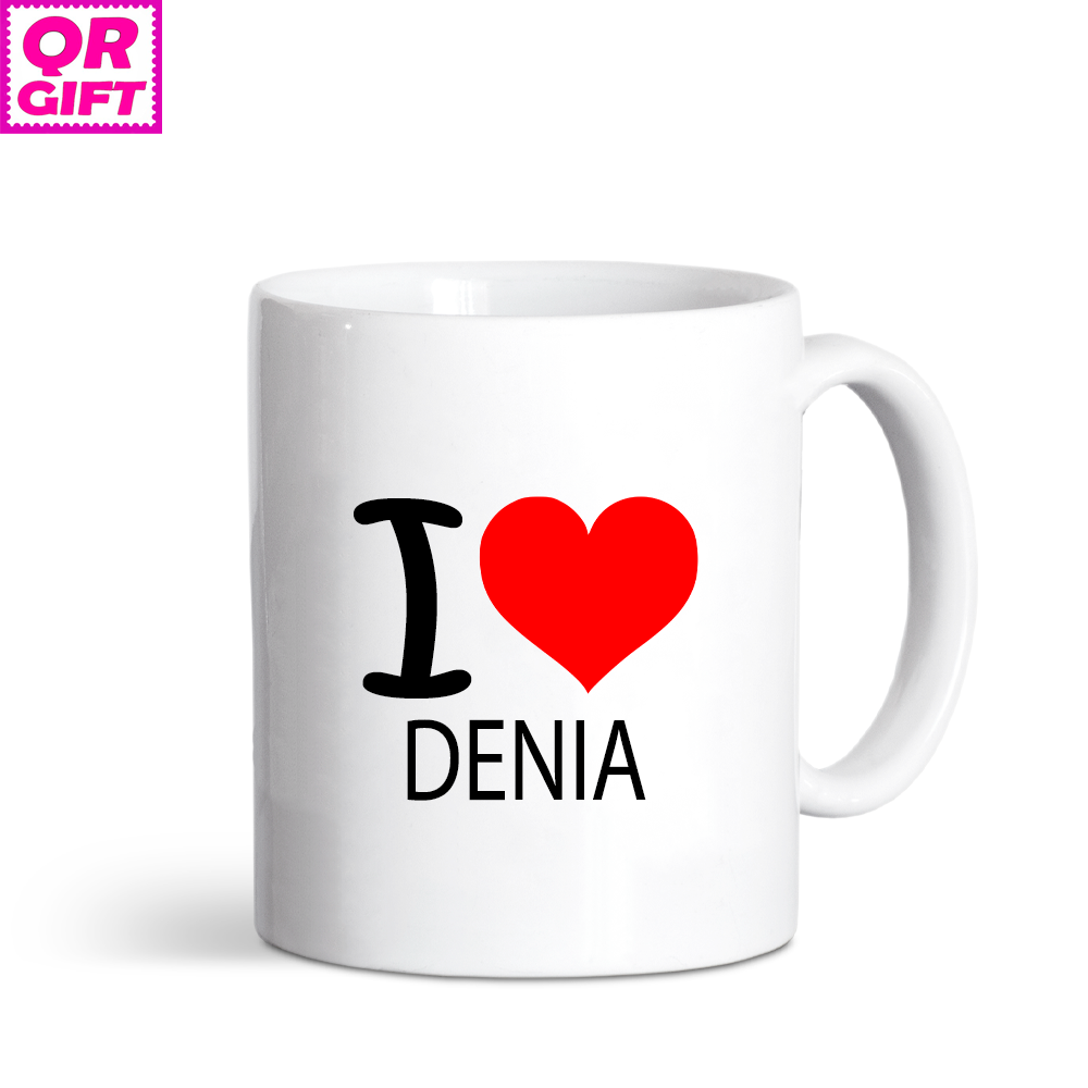Taza "I love Denia"