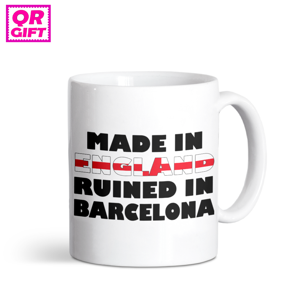 Taza "Ruined in Barcelona"