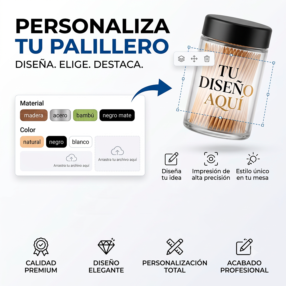Palillero personalizado