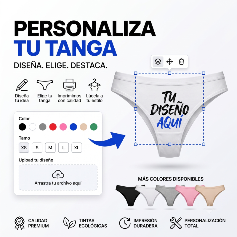 Tanga personalizado