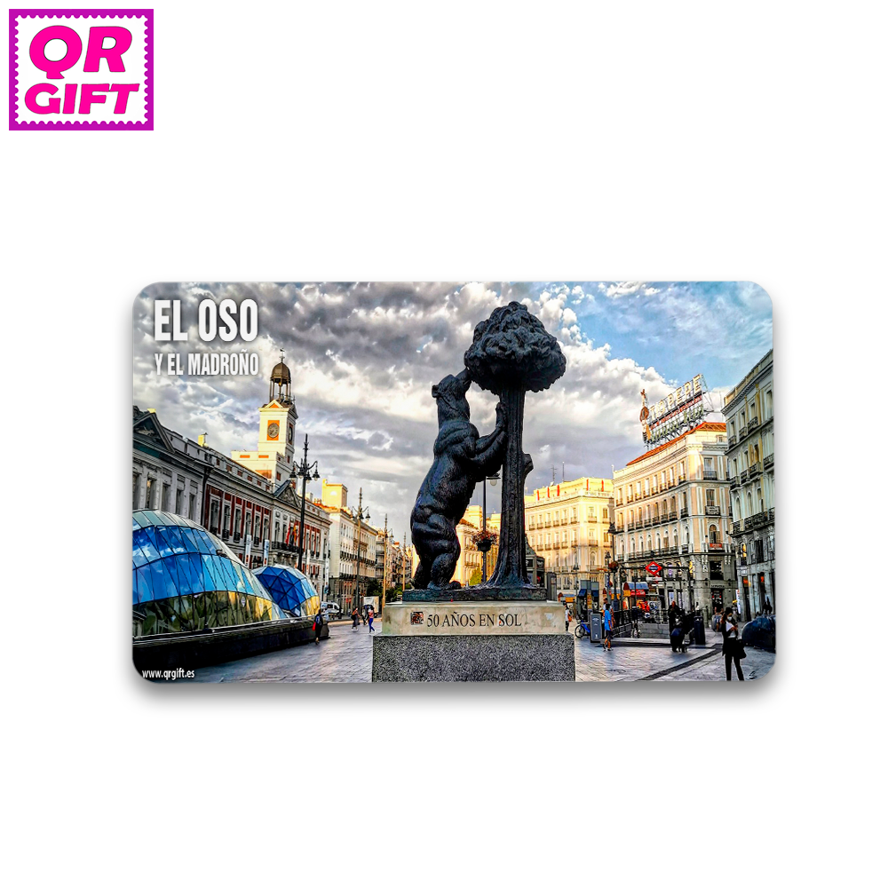 Imán - Oso y el Madroño de Madrid