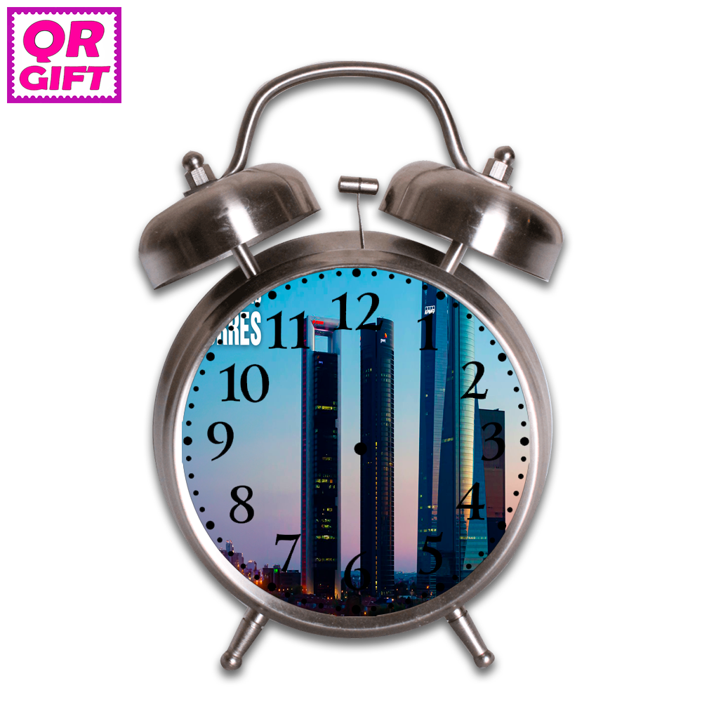 Reloj Despertador - Las Cuatro Torres de Madrid
