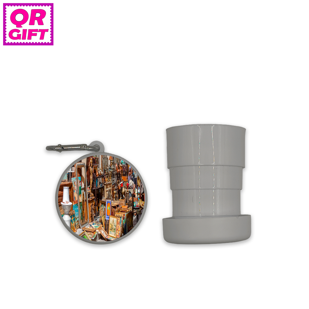 Vaso portátil-Rastro de Madrid