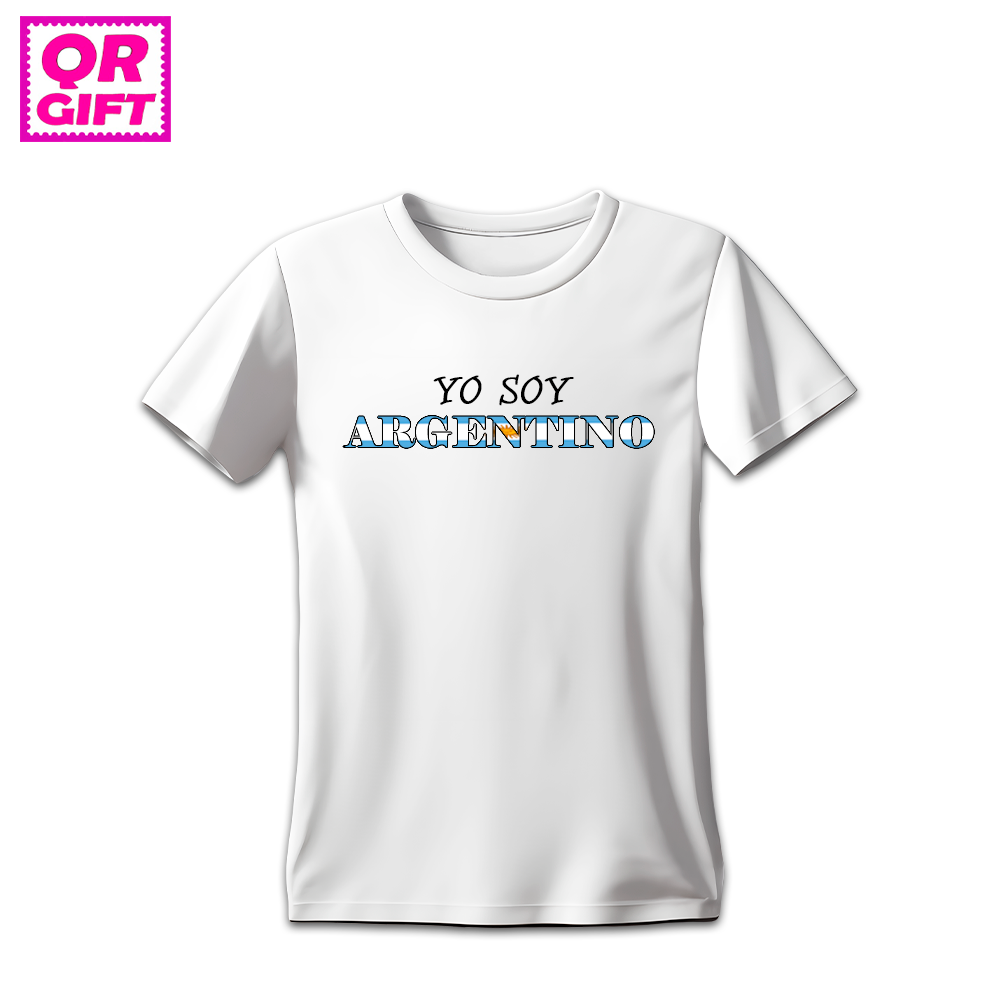 Colección de camisetas "Yo soy argentino"