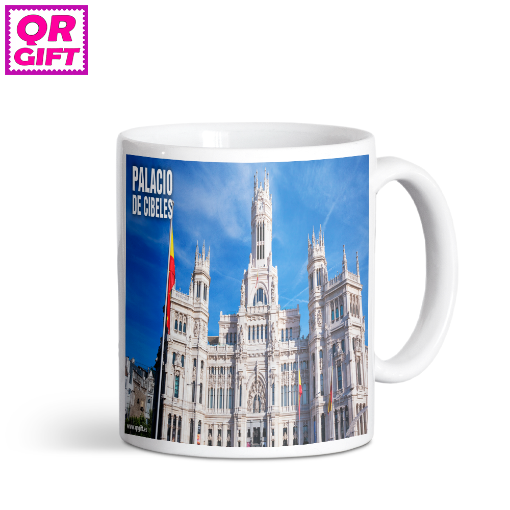 Taza QRGIFT - Palacio de Cibeles