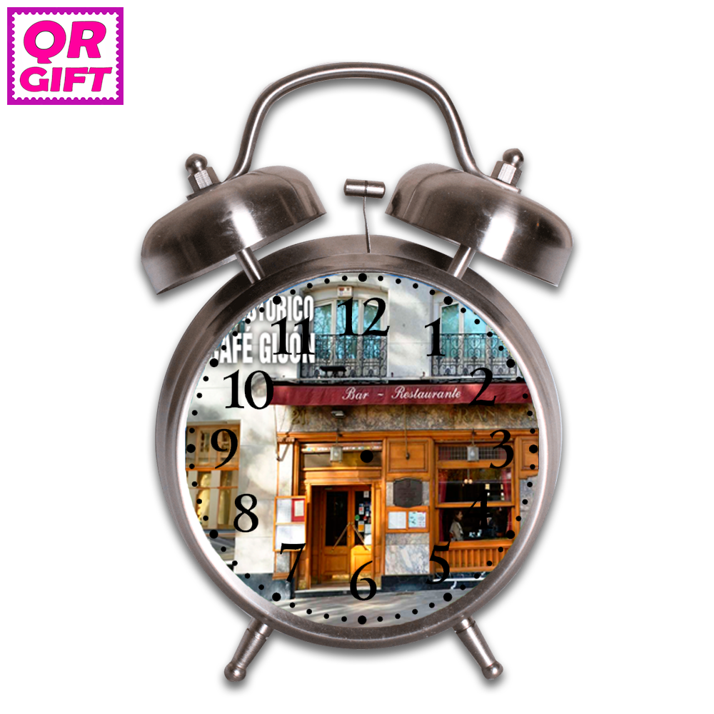 Reloj Despertador-Café Gijón