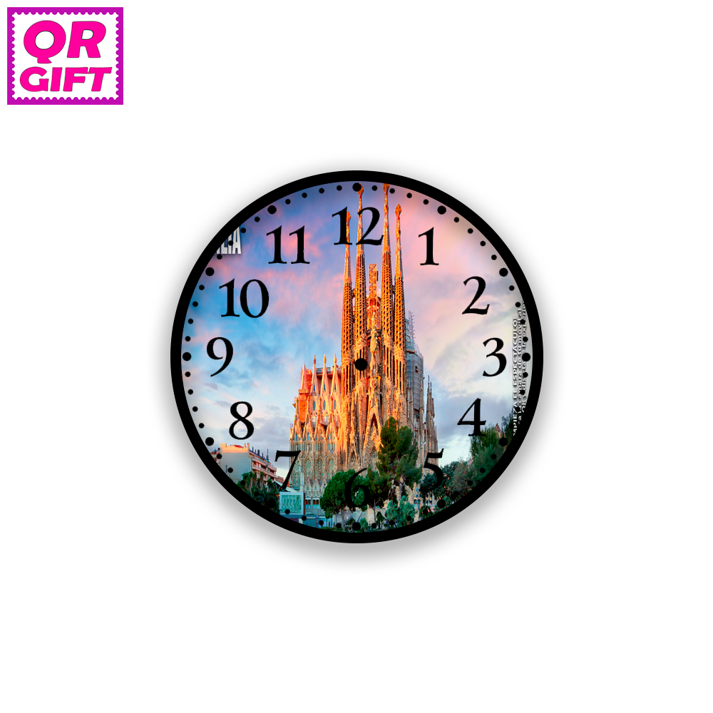 Reloj de Pared - Sagrada Familia