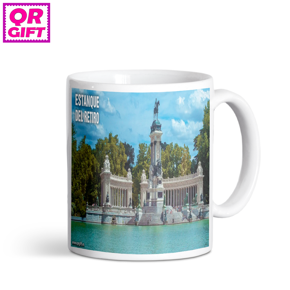 Taza - Estanque del Retiro de Madrid
