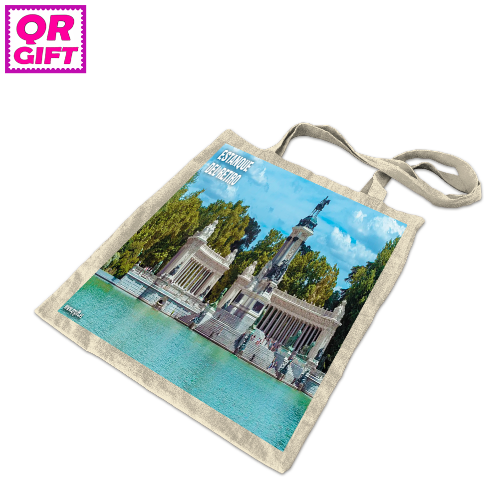 Bolsa de Tela -  Estanque del Retiro de Madrid