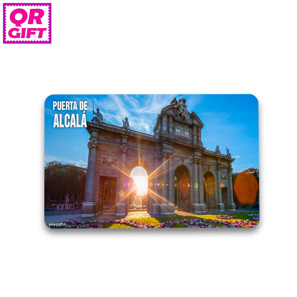 Pegatina-Puerta Alcalá