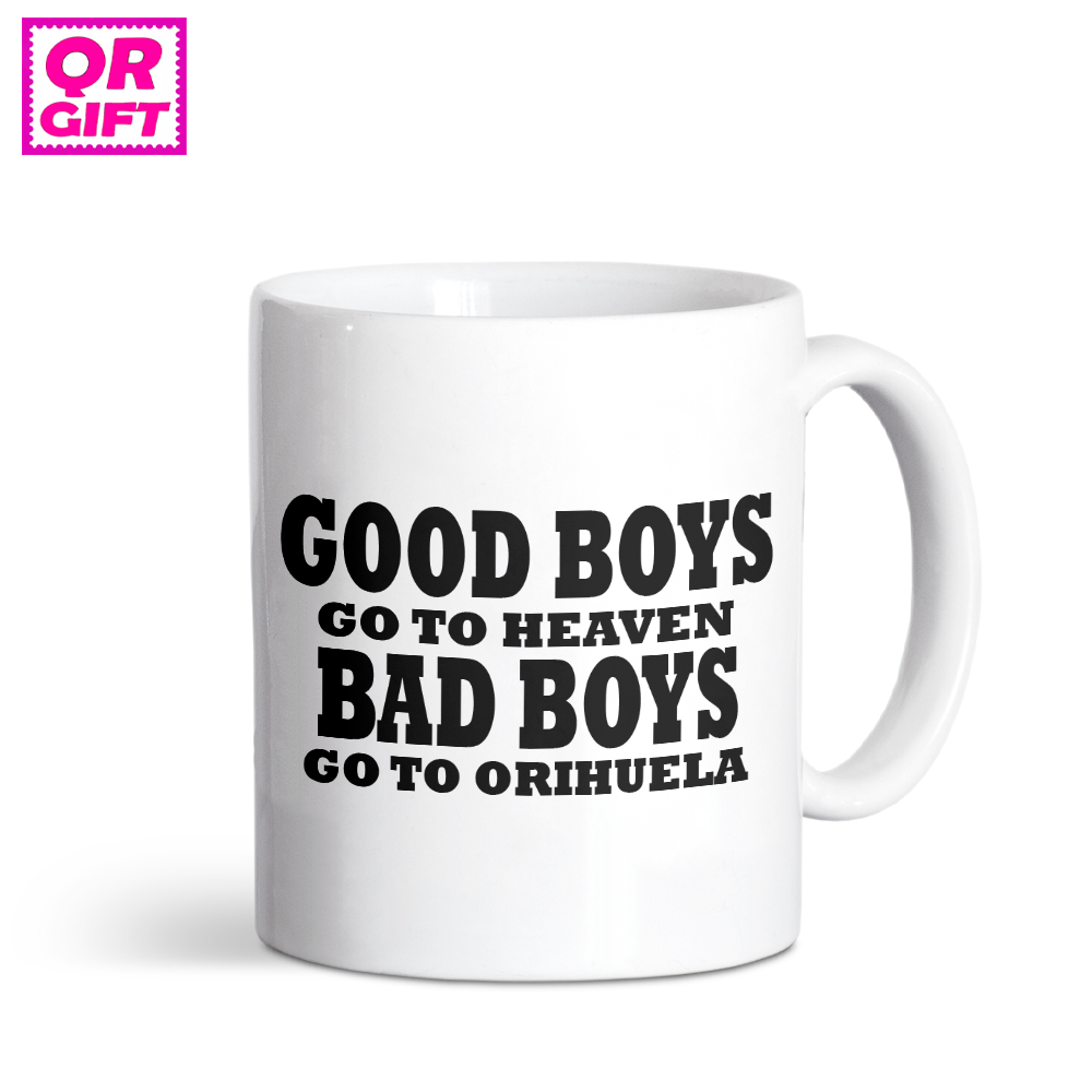 Taza "Bad boys go to Orihuela"