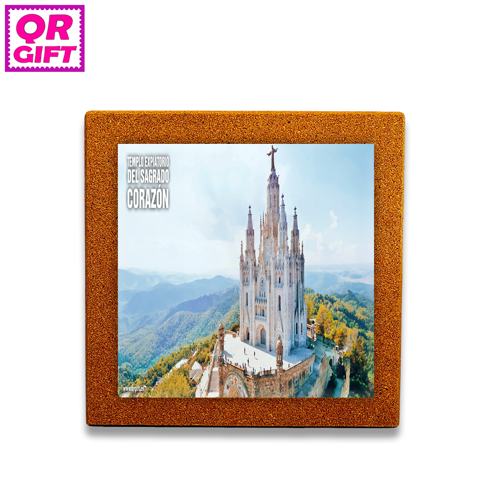 Baldosa - Templo Expiatorio Sagrado Corazón de Barcelona