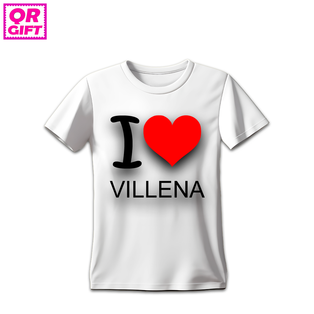 Coleccion de camisetas "I Love Villena"