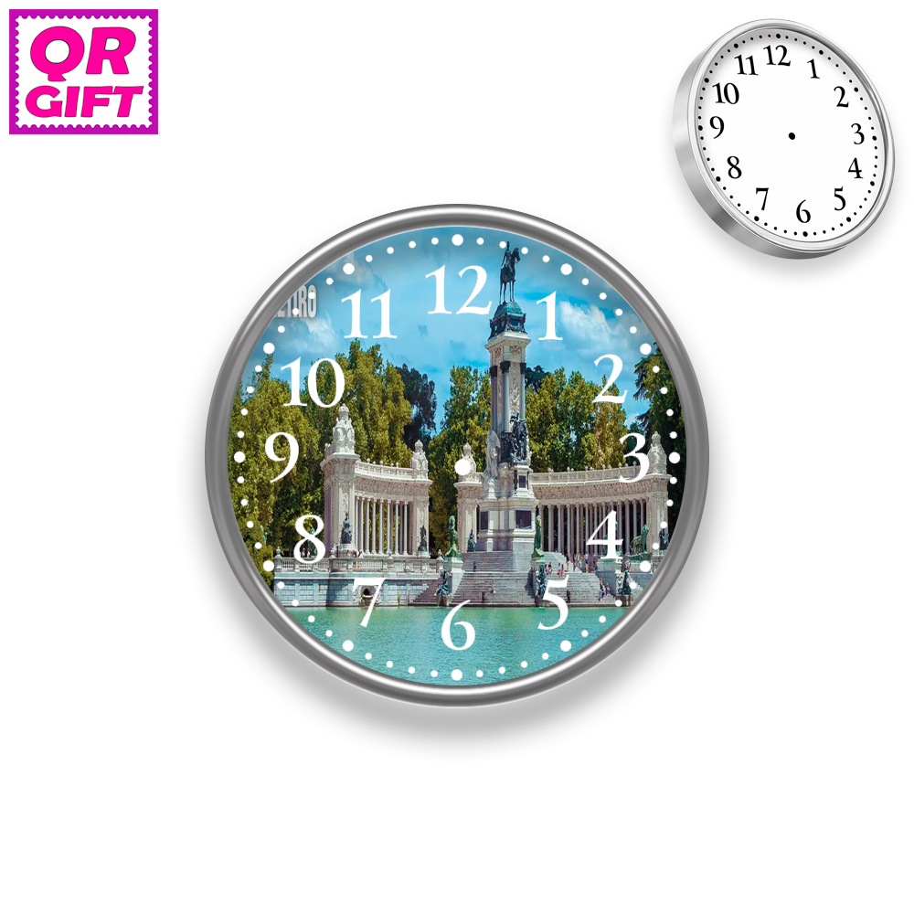 Reloj de Pared - Estanque del Retiro de Madrid