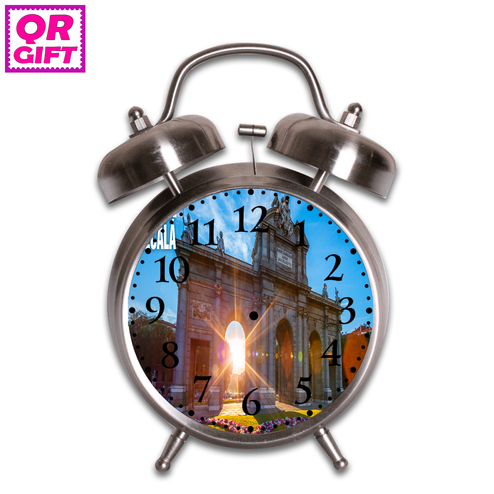 Reloj Despertador-Puerta Alcalá