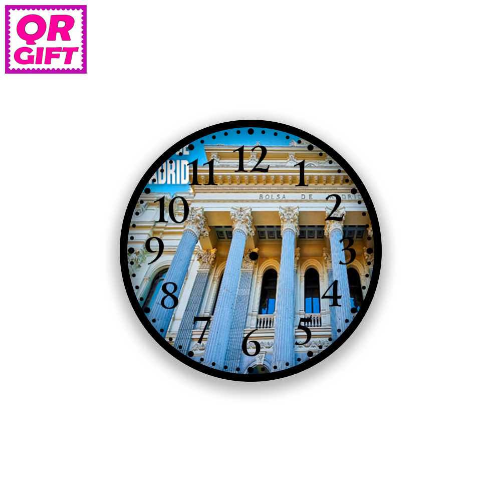 Reloj de Pared - Bolsa de Madrid