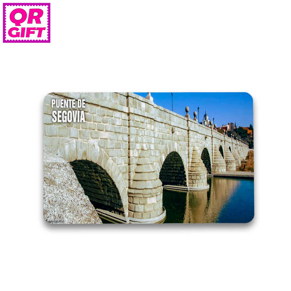 Pegatina - Puente de Segovia de Madrid