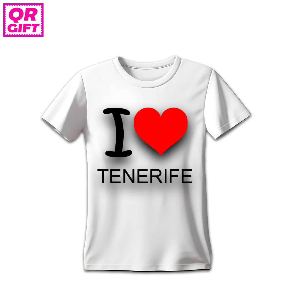 Colección de camisetas "I love Tenerife"