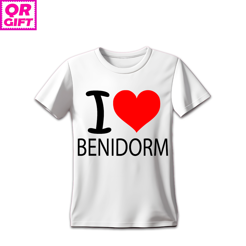 Coleccion de camisetas "I Love Benidorm"