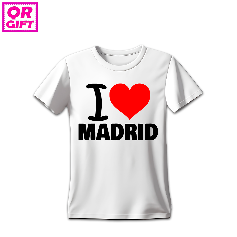 Coleccion de camisetas "I love Madrid