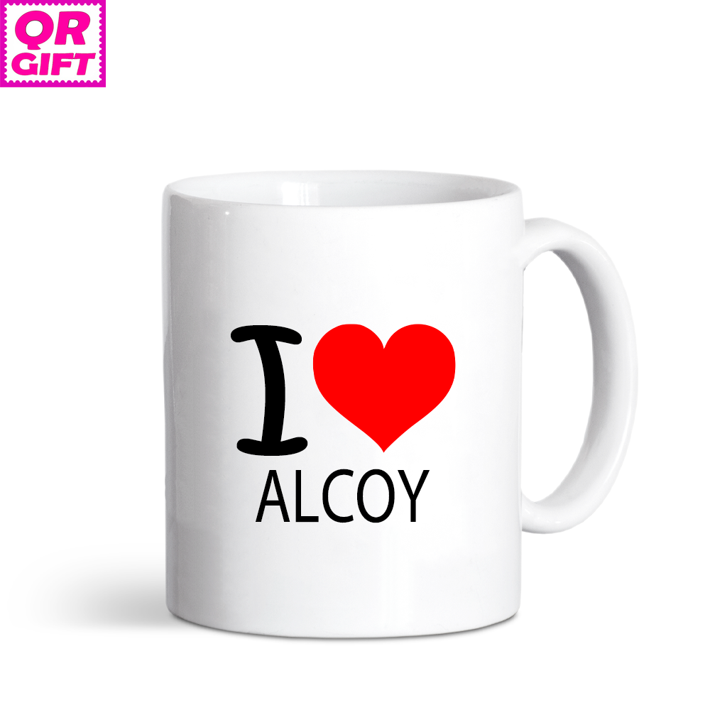 Taza "I love Alcoy"