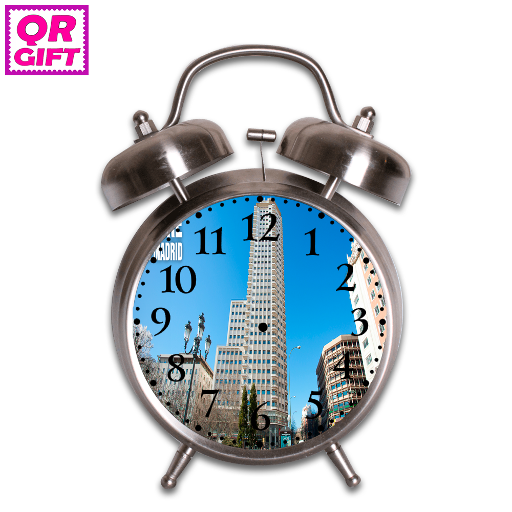 Reloj Despertador - Torre Madrid